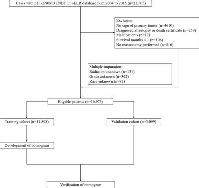 Nomogram for Predicting Overall Survival and Assessing the Survival Benefit of Adjuvant Treatment in pT1-2N0M0 Triple-Negative Breast Cancer: A Surveillance, Epidemiology, and End Results-Based Study
